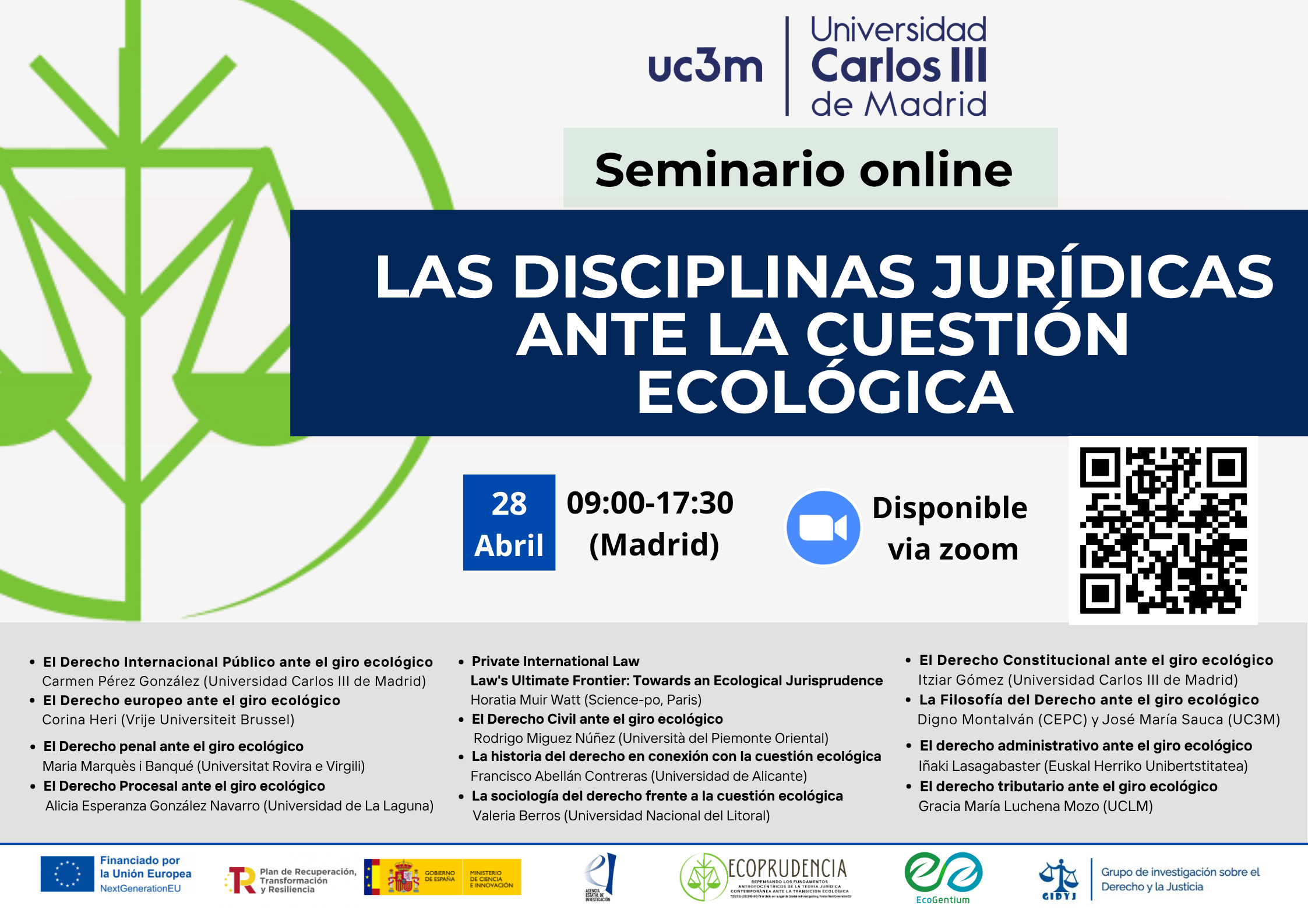 Las disciplinas jurídicas ante la cuestión ecológica