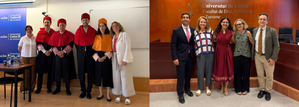 Doly Jurado y Rodrigo Merayo defienden con éxito sus tesis doctorales